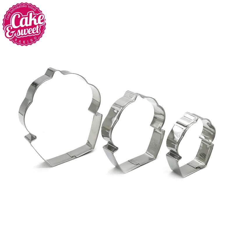 Cookie Cutters,3pcs Stainless Steel ice cream shape Cookie Cutters Biscuit Baking Tool Fondant Pastry Decorating Tools
Cookie Cutters,3pcs Stainless Steel ice cream shape Cookie Cutters Biscuit Baking Tool Fondant Pastry Decorating Tools