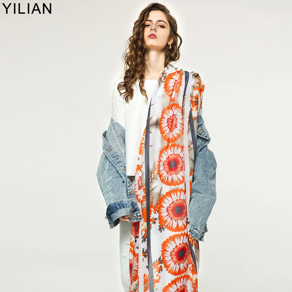 YILIAN Brand New Season Colorful Sun Flower Beach Scarf Spring&Summer Long Thicken Soft Scarf for Women Shawls SC037
YILIAN Brand New Season Colorful Sun Flower Beach Scarf Spring&Summer Long Thicken Soft Scarf for Women Shawls SC037