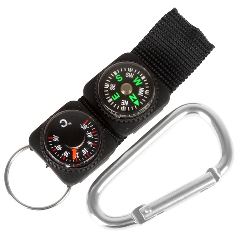 3 in 1 Multifuntional Carabiner with Compass Thermometer Key Ring carabiner keychain
3 in 1 Multifuntional Carabiner with Compass Thermometer Key Ring carabiner keychain