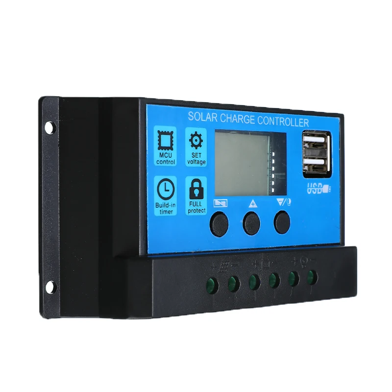 30A Solar Charge Controller 12V 24V Auto PWM Output Solar Cell Panel Regulator Home Battery Charger LCD Dual USB 5V
30A Solar Charge Controller 12V 24V Auto PWM Output Solar Cell Panel Regulator Home Battery Charger LCD Dual USB 5V