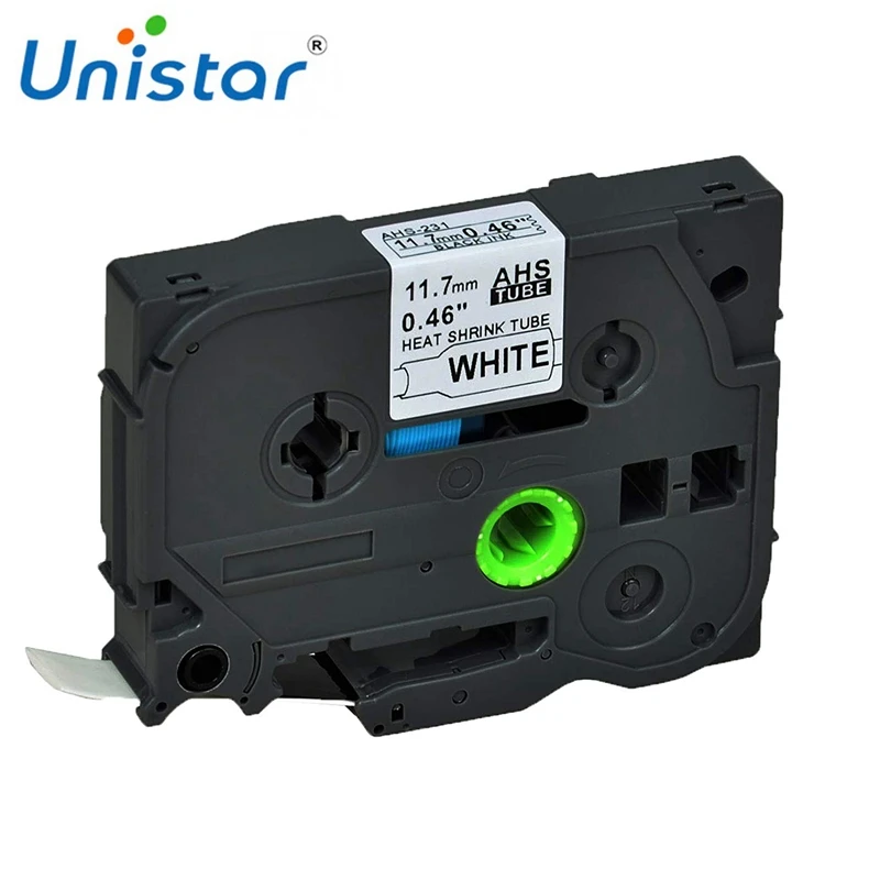 Unistar HSe-231 compatible Brother Heat Shrink Tube 17.7mm X 1.5m (0.23IN X 4.9FT) White Yellow Label Printer HSE231 HSE631
Unistar HSe-231 compatible Brother Heat Shrink Tube 17.7mm X 1.5m (0.23IN X 4.9FT) White Yellow Label Printer HSE231 HSE631