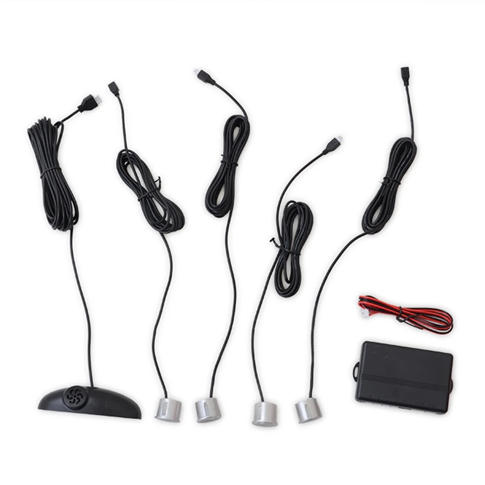 Car Auto Parktronic LED Parking Sensor With 4 Sensors Reverse Backup Car Parking Radar Monitor Detector System Backlight Display
Car Auto Parktronic LED Parking Sensor With 4 Sensors Reverse Backup Car Parking Radar Monitor Detector System Backlight Display