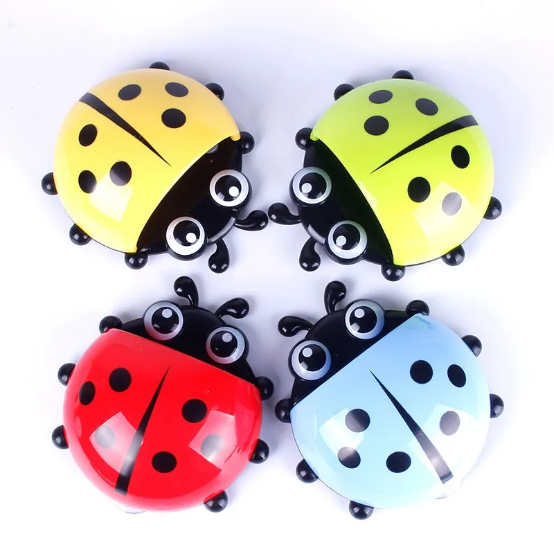 Bathroom Set Cute Ladybug Cartoon Sucker Toothbrush Holder Suction Hooks Household Items Toothbrush Rack
Bathroom Set Cute Ladybug Cartoon Sucker Toothbrush Holder Suction Hooks Household Items Toothbrush Rack
