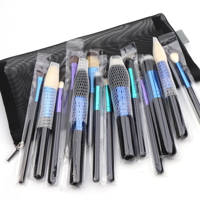 Bella Cullen 14pcs pro 100% natural hair eye make up brushes facial blending face brush sets with cosmetics brush bag
Bella Cullen 14pcs pro 100% natural hair eye make up brushes facial blending face brush sets with cosmetics brush bag