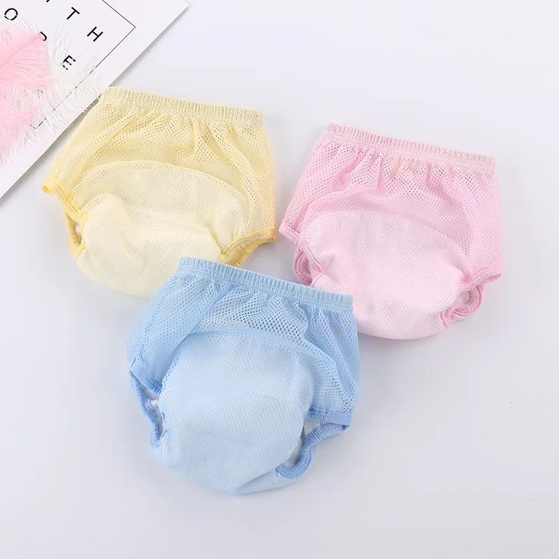 Baby Training Breathable Panties Toddlers Accessories Reusable Diapers Elastic Mesh Newborns Nappies Kids 3 Colors Gauze Nappies
Baby Training Breathable Panties Toddlers Accessories Reusable Diapers Elastic Mesh Newborns Nappies Kids 3 Colors Gauze Nappies