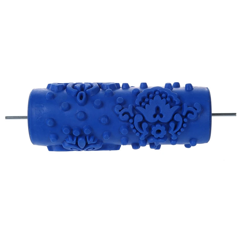15cm blue liquid wallpaper knurled roller