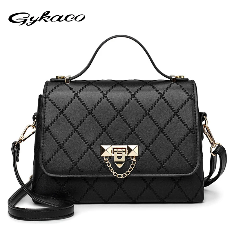Gykaeo 2018 Luxury Handbags Women Bags Designer Diamond Embroidery Plaid Tote Bag Ladies Leather Fashion Shoulder Messenger Bags
Gykaeo 2018 Luxury Handbags Women Bags Designer Diamond Embroidery Plaid Tote Bag Ladies Leather Fashion Shoulder Messenger Bags
