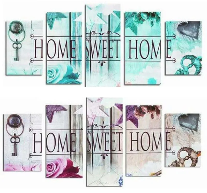 5D DIY Full round Diamond Painting Home Sweet Home Multi-picture Combination 3D Embroidery Mosaic Home Decor
5D DIY Full round Diamond Painting Home Sweet Home Multi-picture Combination 3D Embroidery Mosaic Home Decor