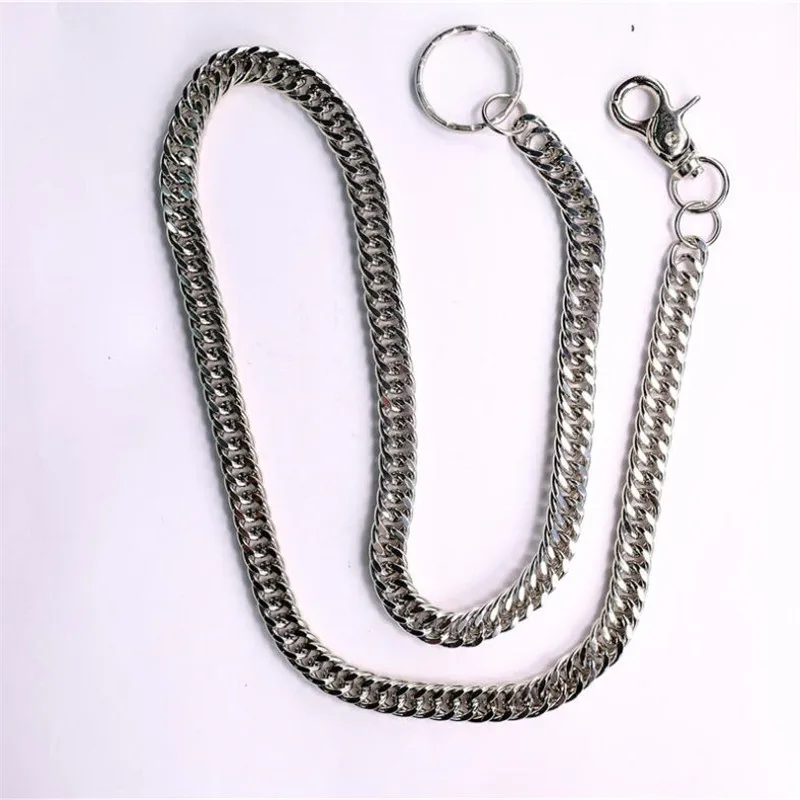 Fashion Punk Hip-hop Trendy Belt Waist Chain Male Pants Chain Men Jeans Silver Metal Clothing Accessories Jewelry weight 174G
Fashion Punk Hip-hop Trendy Belt Waist Chain Male Pants Chain Men Jeans Silver Metal Clothing Accessories Jewelry weight 174G