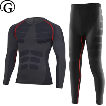 PRAYGER Men Fit Bodybuilding Shapers Long Sleeves Control Waist Shirts Slimming Thigh Control Panties Brethable Shaper Set
PRAYGER Men Fit Bodybuilding Shapers Long Sleeves Control Waist Shirts Slimming Thigh Control Panties Brethable Shaper Set