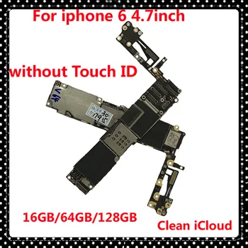 For iPhone 6 4.7'' IOS System Logic Board 100% Original Motherboard without touch ID 16GB 64G 128G full unlocked mainboard+Chips
For iPhone 6 4.7'' IOS System Logic Board 100% Original Motherboard without touch ID 16GB 64G 128G full unlocked mainboard+Chips