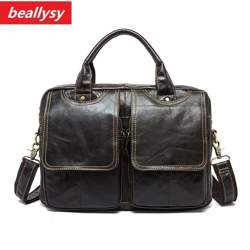crazy horse Men's Briefcase Leather Laptop Bag Genuine Leather Men Bag business Men Messenger Shoulder Crossbody Bags Handbags
crazy horse Men's Briefcase Leather Laptop Bag Genuine Leather Men Bag business Men Messenger Shoulder Crossbody Bags Handbags