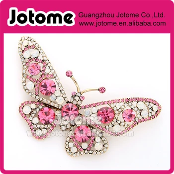 3*2 inch Pink Butterfly Brooch, Crystal Pink Butterfly Broach Pin ,Unique Pink Gold Jewelry Butterflies Broaches
3*2 inch Pink Butterfly Brooch, Crystal Pink Butterfly Broach Pin ,Unique Pink Gold Jewelry Butterflies Broaches