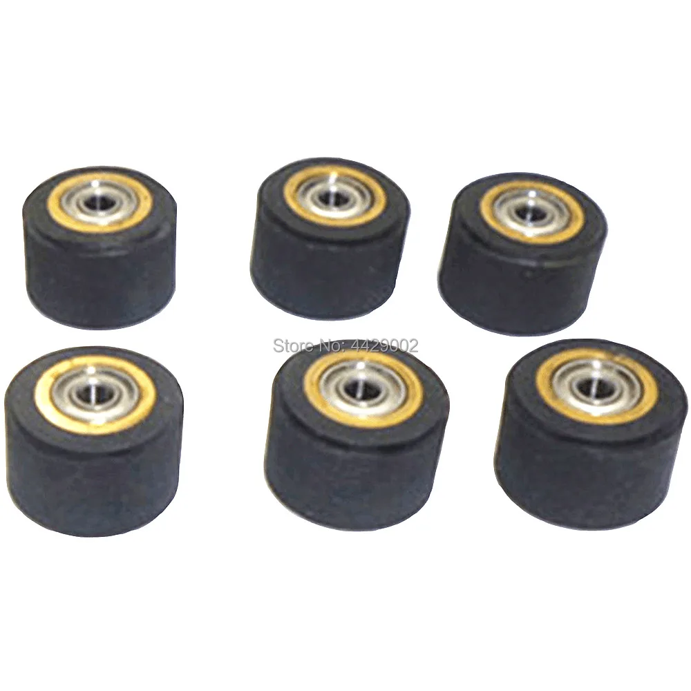 1/2/3/4/5/6pcs 3mmx11mmx16mm Copper Core Pinch Roller Vinyl Plotter Cutter Cutting Engraving Machine Printer Paper Feed Wheel
1/2/3/4/5/6pcs 3mmx11mmx16mm Copper Core Pinch Roller Vinyl Plotter Cutter Cutting Engraving Machine Printer Paper Feed Wheel