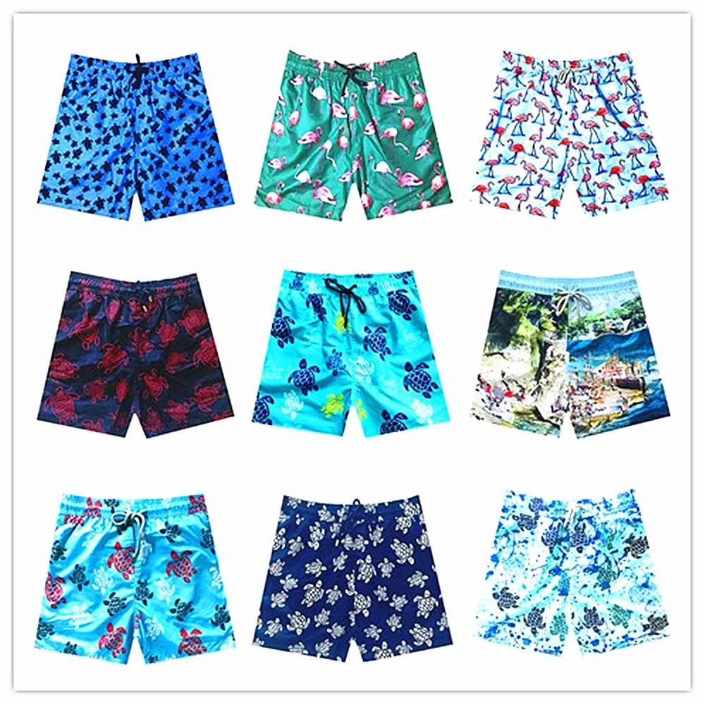2019 Brand Vilebreq Beach Board Short Men Swimwear 100% Quick Dry Turtles Flamingo Male Swimshort Sexy Elastic Band Short M-XXXL
2019 Brand Vilebreq Beach Board Short Men Swimwear 100% Quick Dry Turtles Flamingo Male Swimshort Sexy Elastic Band Short M-XXXL