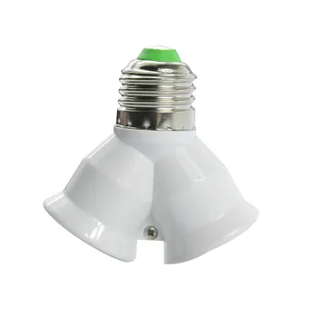 Fast shipping 100pcs High Quality E27 to 2xE27 1 to 2 Y Shape LED Halogen Bulb Base Light Lamp Splitter Split Adapter Converter
Fast shipping 100pcs High Quality E27 to 2xE27 1 to 2 Y Shape LED Halogen Bulb Base Light Lamp Splitter Split Adapter Converter