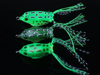 On Sale Frog Lure 3Pcs 5.5cm 8.7g Fishing Lure Swim Sneakhead Top Layer Soft Plastic Artificial Bait Colorful Tackles With Hook
On Sale Frog Lure 3Pcs 5.5cm 8.7g Fishing Lure Swim Sneakhead Top Layer Soft Plastic Artificial Bait Colorful Tackles With Hook