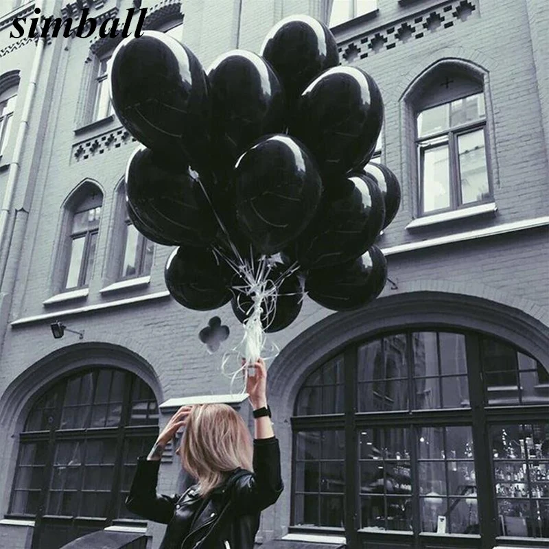 10pcs Black Balloons 10 Inch Thick 2.3 g Latex Balloons Birthday Balloons Wedding Decorations Ballon Party Globos Party Supplies
10pcs Black Balloons 10 Inch Thick 2.3 g Latex Balloons Birthday Balloons Wedding Decorations Ballon Party Globos Party Supplies