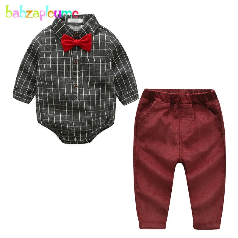 2Piece Newborn Outfits Set Spring Fall Wear Baby Boys Clothes Long Sleeve Plaid Gentleman Bodysuits+Pants Infant Clothing BC1817
2Piece Newborn Outfits Set Spring Fall Wear Baby Boys Clothes Long Sleeve Plaid Gentleman Bodysuits+Pants Infant Clothing BC1817