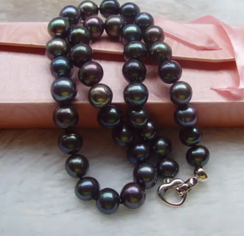 FREE SHIPPING HOT sell new Style >>>>>hot 10-11mm natural tahitian south sea black green pearl necklace 17''
FREE SHIPPING HOT sell new Style >>>>>hot 10-11mm natural tahitian south sea black green pearl necklace 17''