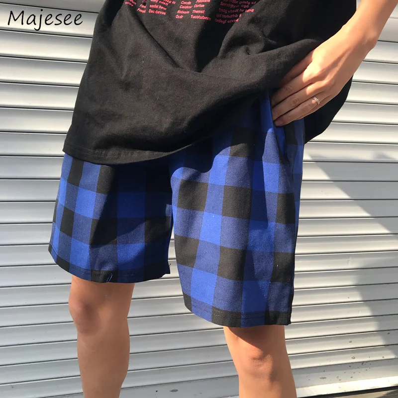 Shorts Men Plaid Summer Pockets Simple All-match Retro Harajuku Soft Breathable Daily Short Mens Leisure Students Straight Chic
Shorts Men Plaid Summer Pockets Simple All-match Retro Harajuku Soft Breathable Daily Short Mens Leisure Students Straight Chic
