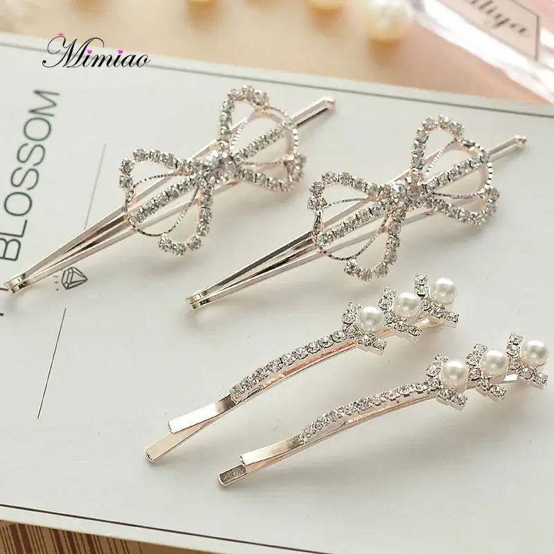 2 Pcs/Set New Fashion Crystal Hairpin Shiny Rhinestones Leaf Bow Tie Hair Clips Hair Accessories for Women Girls Drop shipping
2 Pcs/Set New Fashion Crystal Hairpin Shiny Rhinestones Leaf Bow Tie Hair Clips Hair Accessories for Women Girls Drop shipping