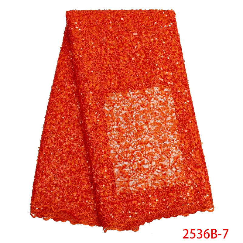 Burnt Orange Nigerian Lace Fabric with Sequins 2019 High Quality African Cord Lace Sequin Lace Fabric for Party Dress APW2536B-9
Burnt Orange Nigerian Lace Fabric with Sequins 2019 High Quality African Cord Lace Sequin Lace Fabric for Party Dress APW2536B-9