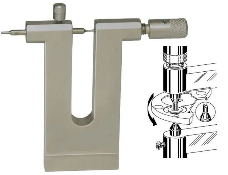 Professional 106077 Watch Screw Extractor Puller Broken Screw Removal Repair Tool for Watchmaker
Professional 106077 Watch Screw Extractor Puller Broken Screw Removal Repair Tool for Watchmaker