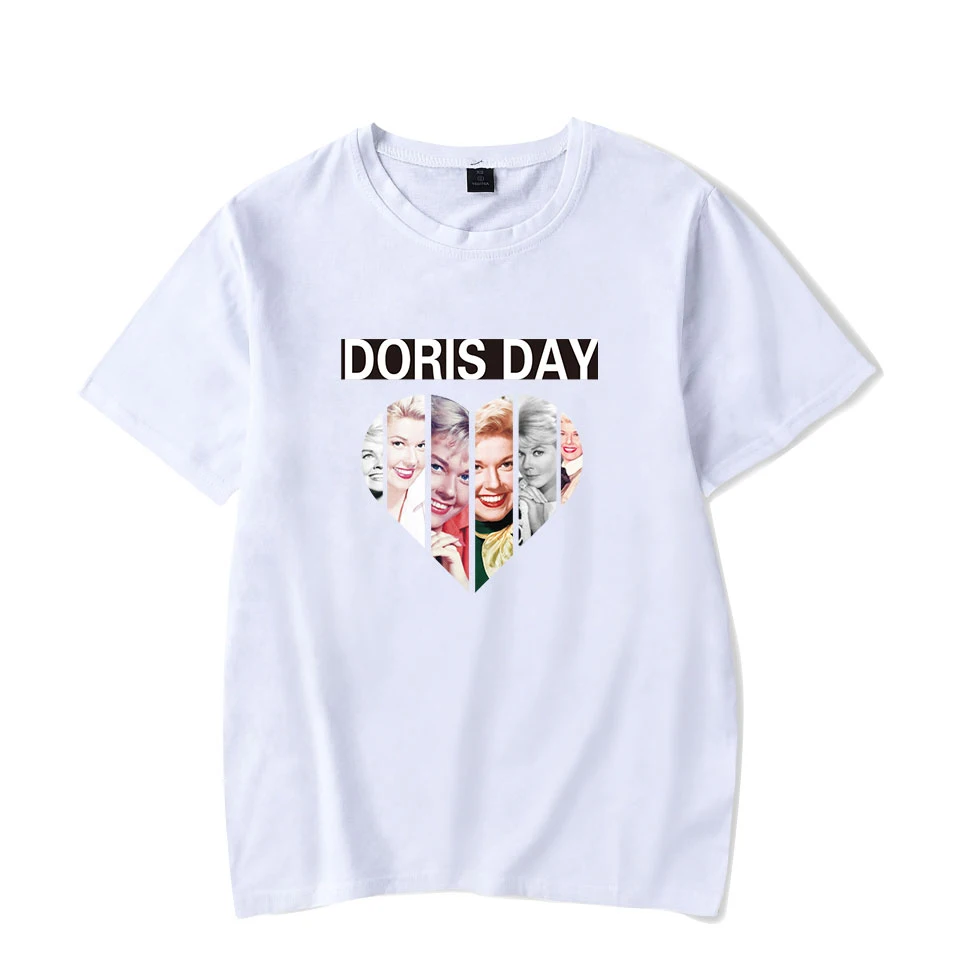 2019 Summer Street Short Sleeve T-Shirt Doris Day Sports T-Shirt Women Men Print O-Neck Comfort Short-Sleeve Loose Top T-Shirt
2019 Summer Street Short Sleeve T-Shirt Doris Day Sports T-Shirt Women Men Print O-Neck Comfort Short-Sleeve Loose Top T-Shirt