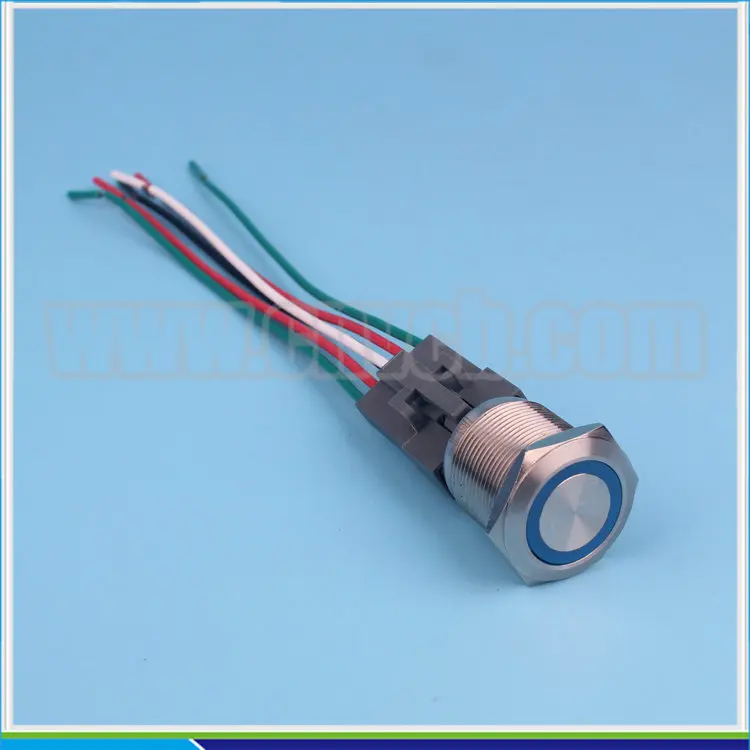 SET 22mm Professional switch factory 22mm angel eye ring momentary ON switch with wired harness connector
SET 22mm Professional switch factory 22mm angel eye ring momentary ON switch with wired harness connector