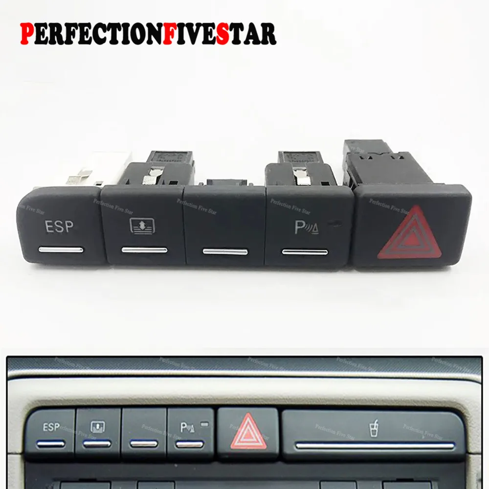 8ED941518 8ED959903 Dummy Cover Button ESP Curtain Switch Hazard Warning Emergency Switch For A4 2003-2008 8ED941509 8ED927134C
8ED941518 8ED959903 Dummy Cover Button ESP Curtain Switch Hazard Warning Emergency Switch For A4 2003-2008 8ED941509 8ED927134C