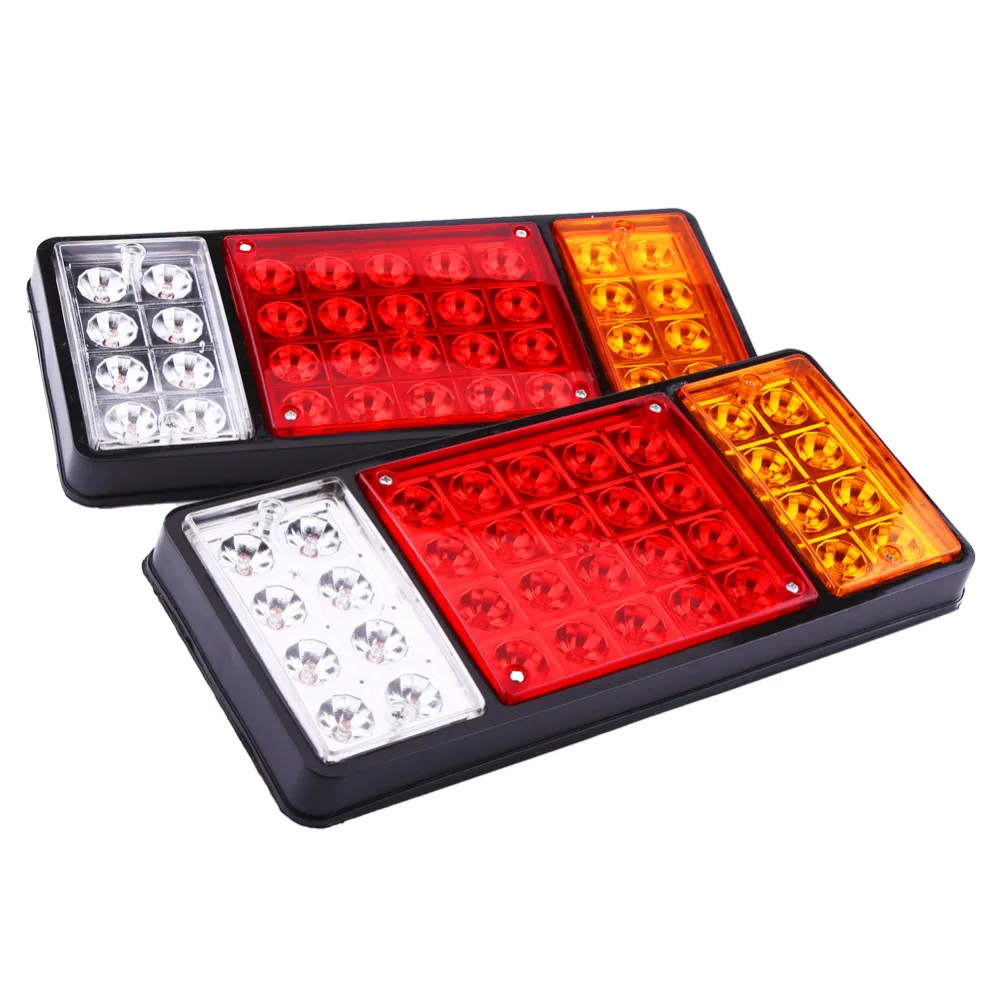 1 pair 12V Tail Brake Light 36 LED Tail Lights Rear Brake Lamp Stop Turn Indicator For Car Truck Trailers Van Reverse Indicator
1 pair 12V Tail Brake Light 36 LED Tail Lights Rear Brake Lamp Stop Turn Indicator For Car Truck Trailers Van Reverse Indicator