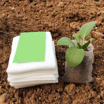 500pcs Non-woven Nursery Bags Plant Grow Bags Fabric Seedling Pots balcony garden Planting Supply
500pcs Non-woven Nursery Bags Plant Grow Bags Fabric Seedling Pots balcony garden Planting Supply