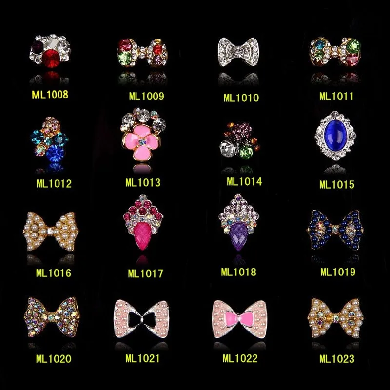 100pcs Glitter Nail Alloy DIY Nail Art Decorations with Rhinestones,3D Nail Charms,Jewelry on Nails
100pcs Glitter Nail Alloy DIY Nail Art Decorations with Rhinestones,3D Nail Charms,Jewelry on Nails