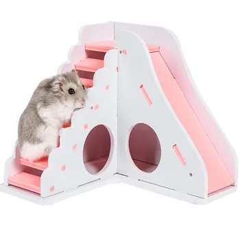 Hamster Toys Juguetes Small Pet Toy Entertainment Game House Color Hamster Wooden Toy Ladder Sport Guinea Pig Rat House Gifts
Hamster Toys Juguetes Small Pet Toy Entertainment Game House Color Hamster Wooden Toy Ladder Sport Guinea Pig Rat House Gifts