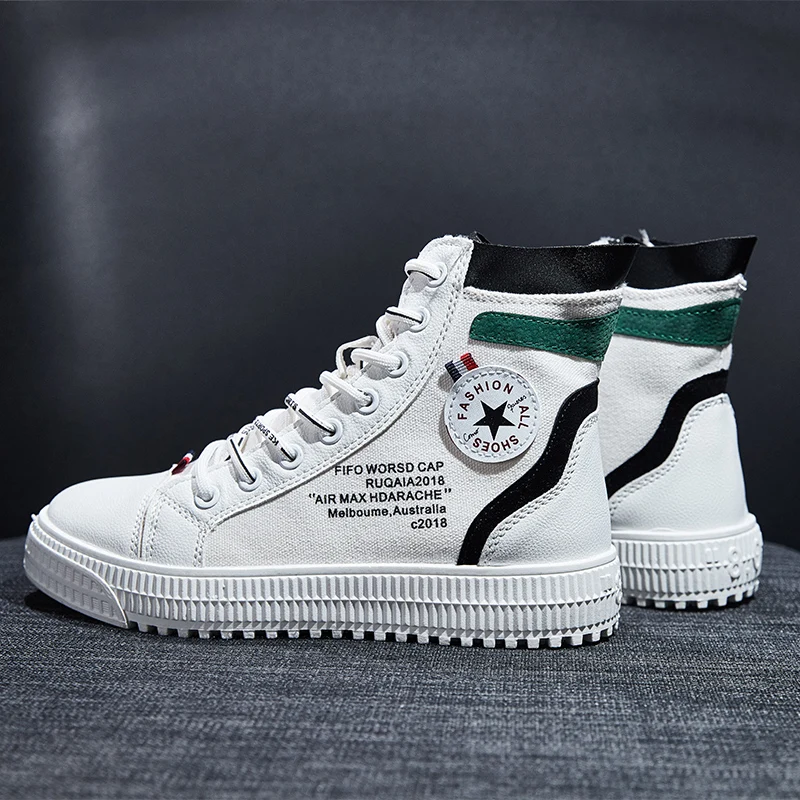 Canvas Women's Shoes High Top Leisure Shoes Woman Slip On Trainers Newest Female Sneakers Fashion Ladies Shoes Chaussures Femme
Canvas Women's Shoes High Top Leisure Shoes Woman Slip On Trainers Newest Female Sneakers Fashion Ladies Shoes Chaussures Femme