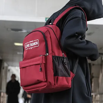 Leisure Zipper Schoolbag Student Backpack Folding Bag Shoulder Bags Couple Travel Bags For Women 2019 Mochila Mujer
Leisure Zipper Schoolbag Student Backpack Folding Bag Shoulder Bags Couple Travel Bags For Women 2019 Mochila Mujer