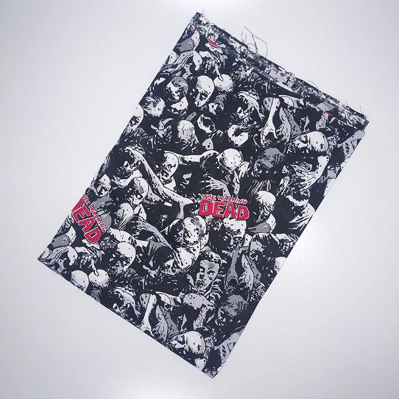 Cool Wide 110cm Skull fabric Cotton Fabric The Walk Dead Printed Fabric Quilting Patchwork Sewing Mterial DIY Dress Clothing
Cool Wide 110cm Skull fabric Cotton Fabric The Walk Dead Printed Fabric Quilting Patchwork Sewing Mterial DIY Dress Clothing