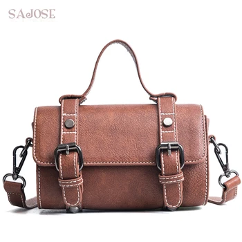 Crssbody Bag For Girls High Quality Women Classic Vintag Brown Shoulder Bag Fashion Pillow Female Leather Lady Messenger Bags
Crssbody Bag For Girls High Quality Women Classic Vintag Brown Shoulder Bag Fashion Pillow Female Leather Lady Messenger Bags