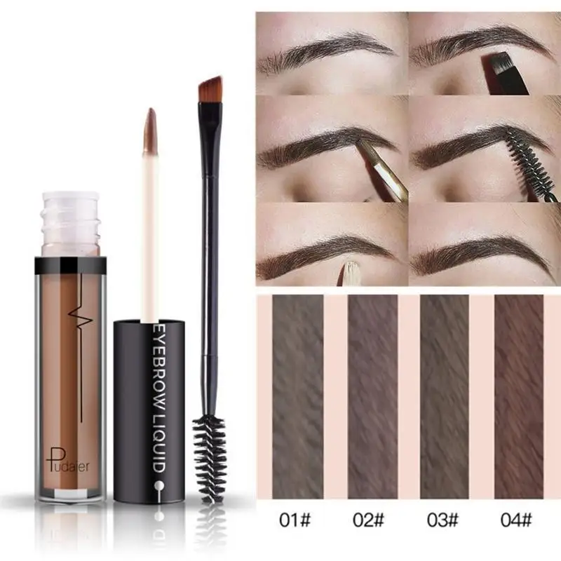 Pudaier Double head brush Eyebrow pencil Gel Tint Mascara Cream Paint Eyebrow Liquid Waterproof Black Brown Pigment Eye brow
Pudaier Double head brush Eyebrow pencil Gel Tint Mascara Cream Paint Eyebrow Liquid Waterproof Black Brown Pigment Eye brow