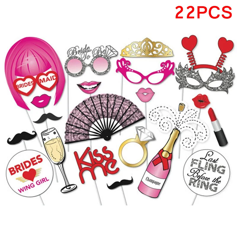 22pcs Party Supplies Cute Photo Props Mustache DIY Kits Lips Single Wedding Bachelorette Hen Bride Party Decor MU
22pcs Party Supplies Cute Photo Props Mustache DIY Kits Lips Single Wedding Bachelorette Hen Bride Party Decor MU