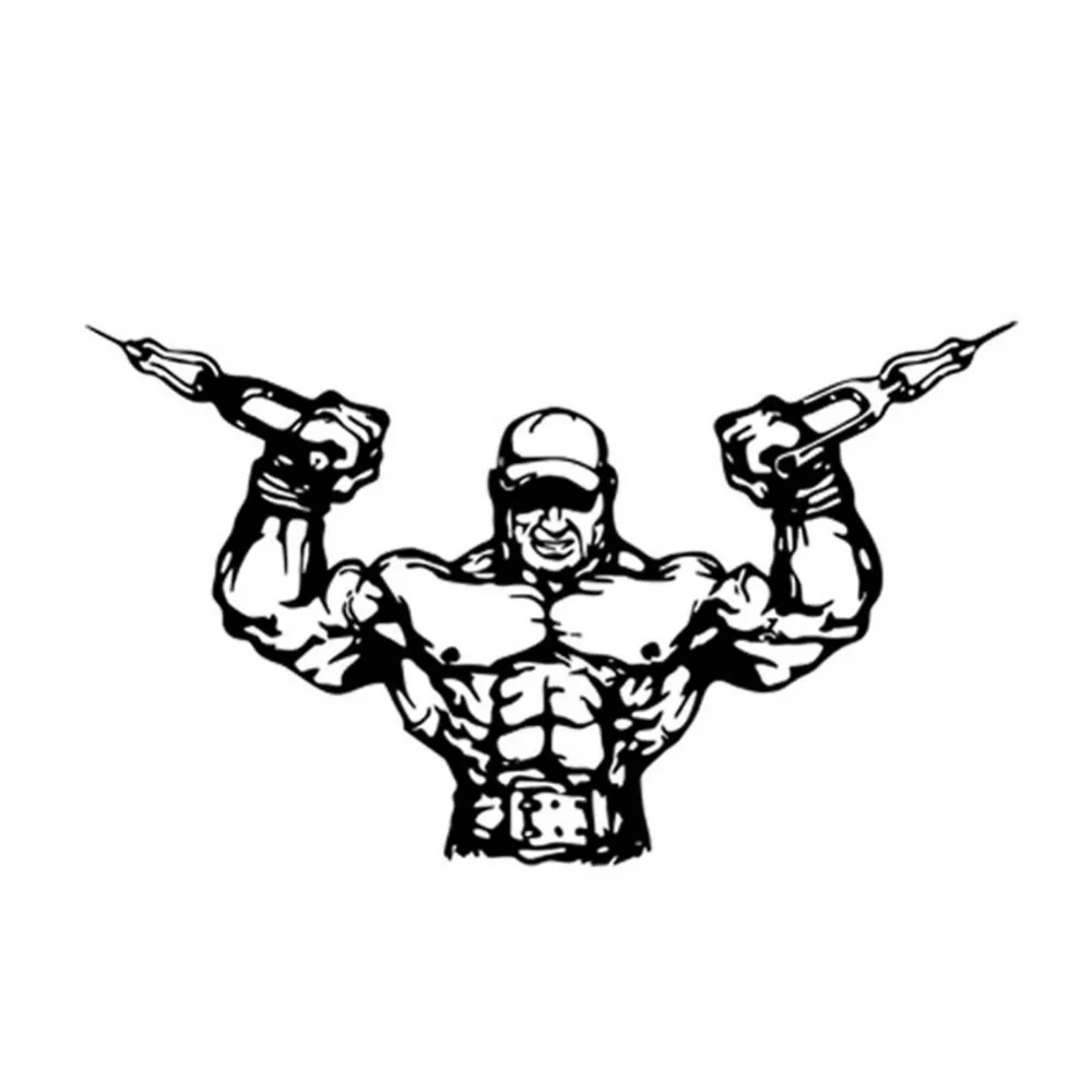 Fitness Gym Wall Decal Sport Muscle Man Dumbbell Barbell Bodybuilder Art Wall Sticker Fitness Centre Bedroom Top Quality
Fitness Gym Wall Decal Sport Muscle Man Dumbbell Barbell Bodybuilder Art Wall Sticker Fitness Centre Bedroom Top Quality