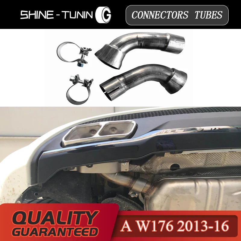 suitablefor W176 A180 A200 A220 A250 A45 STYLE diffuser tubes exhaust connectors tubes 2013-2016 A-class
suitablefor W176 A180 A200 A220 A250 A45 STYLE diffuser tubes exhaust connectors tubes 2013-2016 A-class