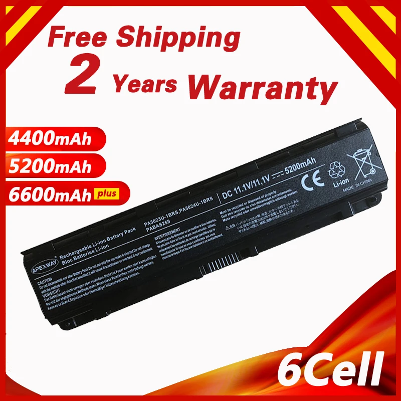 Аккумулятор для TOSHIBA PABAS259 аккумулятор C50 C800 C805 C840 C850 C870 L70 L800 L805 L830 L840 | Компьютеры и