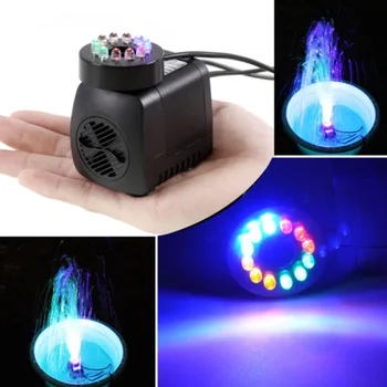 15W 12 LED Light Submersible 800L/H Water Pump Aquariums Fish Pond Fountain Sump Waterfall US/EU/UK Plug
15W 12 LED Light Submersible 800L/H Water Pump Aquariums Fish Pond Fountain Sump Waterfall US/EU/UK Plug