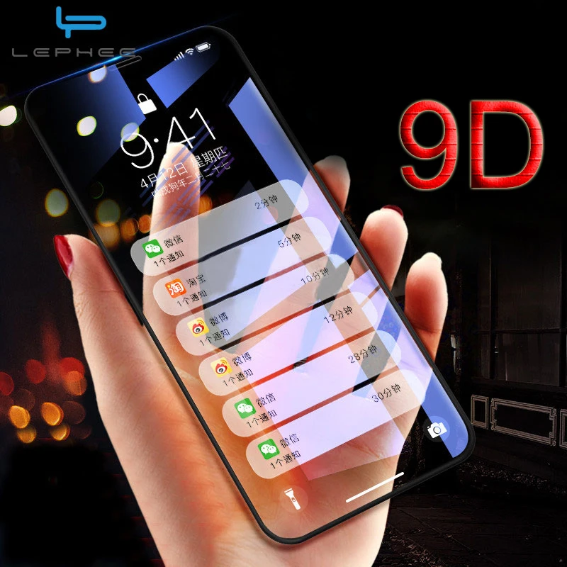 9D Tempered Glass For iPhone XS MAX XR X 7 6 8 Plus Screen Protector For iPhone 7 8 6S Plus XS MAX XR 7Plus Full 3D Curved Cover
9D Tempered Glass For iPhone XS MAX XR X 7 6 8 Plus Screen Protector For iPhone 7 8 6S Plus XS MAX XR 7Plus Full 3D Curved Cover