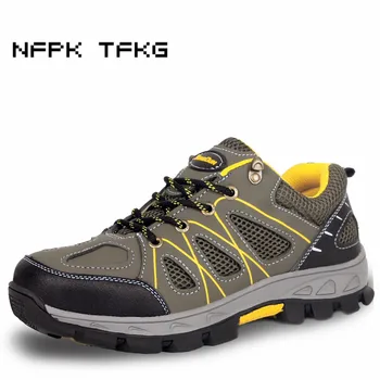 men casual large size steel toe covers work safety shoes non-slip anti-puncture tooling security low boots protective footwear
men casual large size steel toe covers work safety shoes non-slip anti-puncture tooling security low boots protective footwear