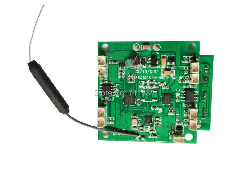 V686-13 Receiver / Main PCB Board Spare Parts For Wltoys JJRC V686 RC Helicopter Quadcopter
V686-13 Receiver / Main PCB Board Spare Parts For Wltoys JJRC V686 RC Helicopter Quadcopter