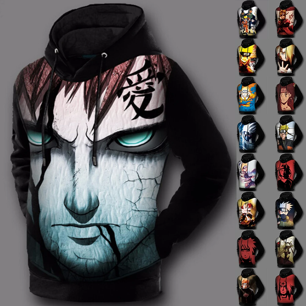 Winter Fleece Line 3D Print Sweatshirt Japanese Anime Hoodie Naruto Coat Men Pullover Uzumaki Sasuk Akatsuki Kakashi Hatak Gaara
Winter Fleece Line 3D Print Sweatshirt Japanese Anime Hoodie Naruto Coat Men Pullover Uzumaki Sasuk Akatsuki Kakashi Hatak Gaara