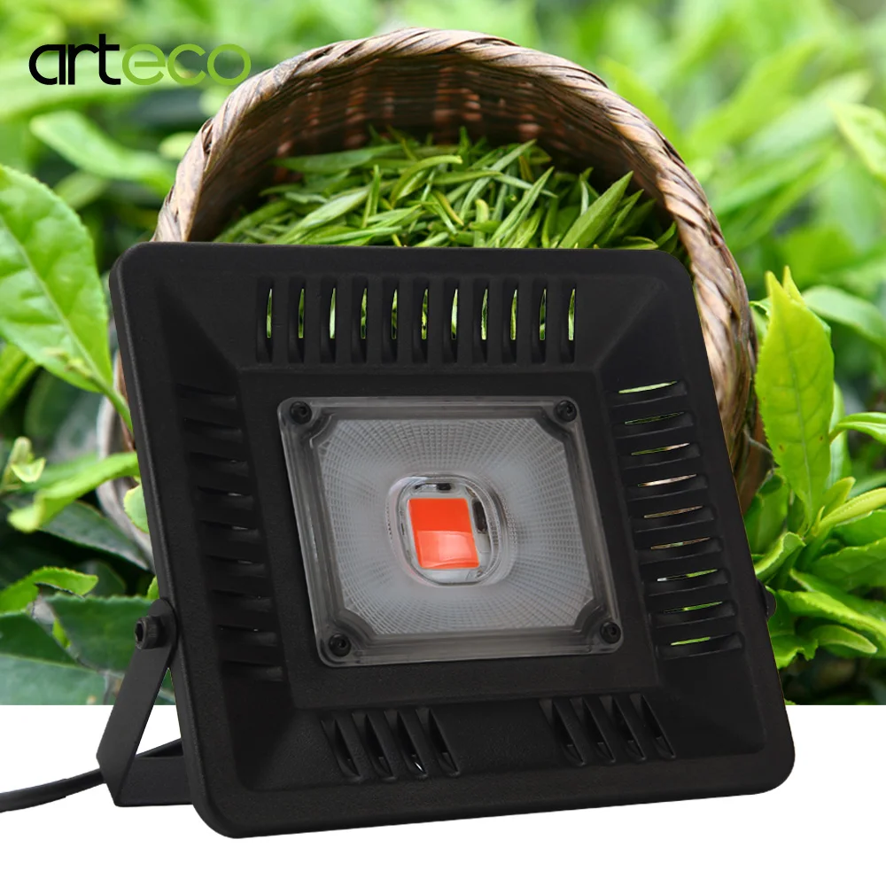 COB Led Grow Light Full Spectrum Ultra-Thin Waterproof IP67 50W Flowers Growing Lamp for Vegetables and Indoor Outdoor Plant
COB Led Grow Light Full Spectrum Ultra-Thin Waterproof IP67 50W Flowers Growing Lamp for Vegetables and Indoor Outdoor Plant